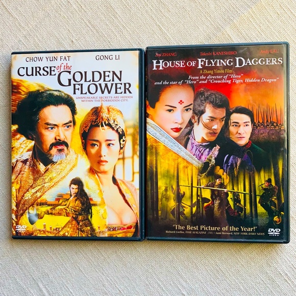 🍄 3/$33 Curse of the Golden Flower & House of the Flying Daggers Film Set dvd - Picture 1 of 7
